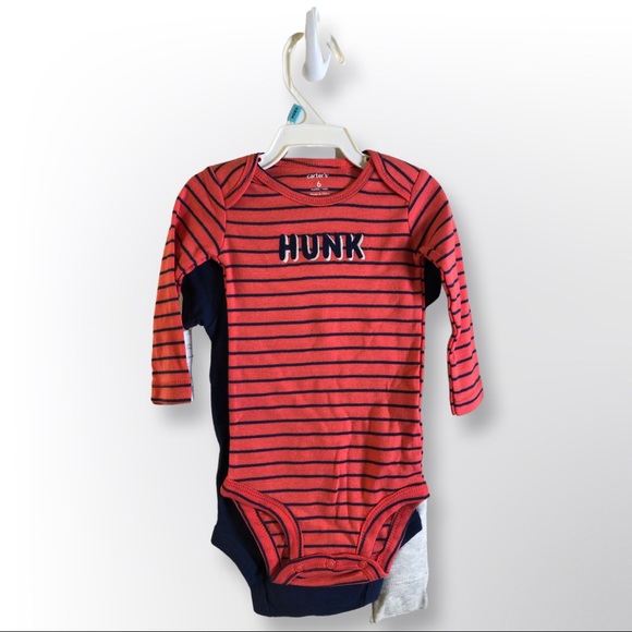 Brand new set of Carter’s Boys 6 months set. This set 3 set monkey 🐒 🐵 - Picture 2 of 7